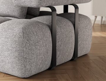 Levvi 3-sits Bubblig Bäddsoffa med Divan Vänster - Coralline 03 - Möbler - Soffa - Bäddsoffa - Bäddsoffa divan