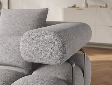Levvi 3-sits Bubblig Bäddsoffa med Divan Vänster - Coralline 03 - Möbler - Soffa - Bäddsoffa - Bäddsoffa divan