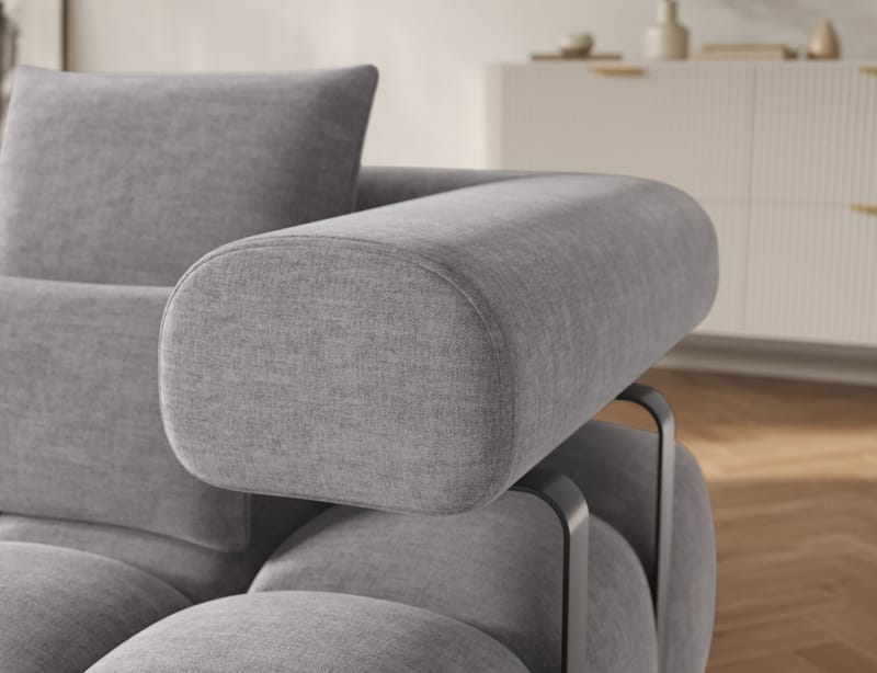 Levvi 3-sits Bubblig Bäddsoffa med Divan Vänster - Manhattan 03 - Möbler - Soffa - Bäddsoffa - Bäddsoffa divan