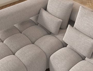 Levvi 3-sits Bubblig Bäddsoffa med Divan Vänster - Royal 18 - Möbler - Soffa - Bäddsoffa - Hörnbäddsoffa