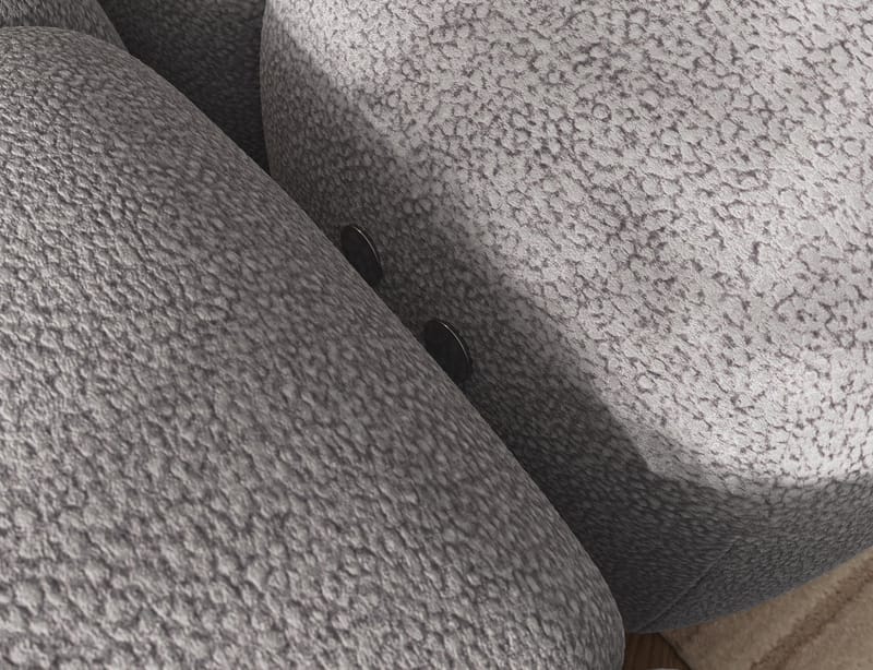 Levvi 3-sits Bubblig Bäddsoffa med Divan Vänster - Paolli 04 - Möbler - Soffa - Bäddsoffa - Hörnbäddsoffa