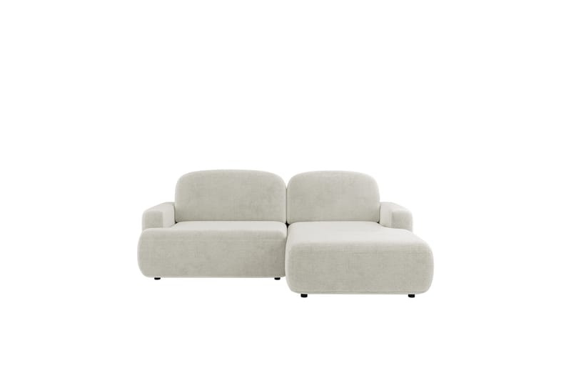 Lifeina Bäddsoffa m. Divan 2-sits, Beige/Vit