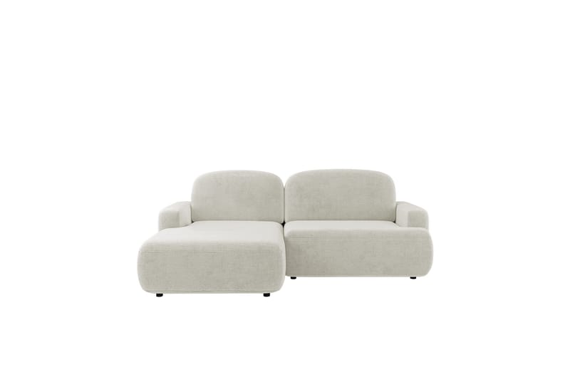 Lifeina Bäddsoffa m. Divan 2-sits, Beige/Vit