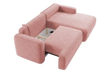 Lifeina Bäddsoffa m. Divan 2-sits - Grå - Möbler - Soffa - Bäddsoffa - Bäddsoffa divan