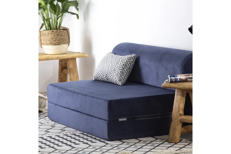 Magaria 2-sits Bäddsoffa - Blå - Möbler - Soffa - Bäddsoffa - 2 sits bäddsoffa
