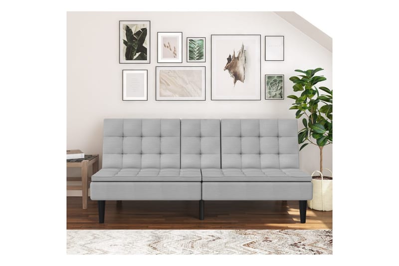 Maine Bäddsoffa 3-sits - Grå - Möbler - Soffa - Bäddsoffa - 3 sits bäddsoffa