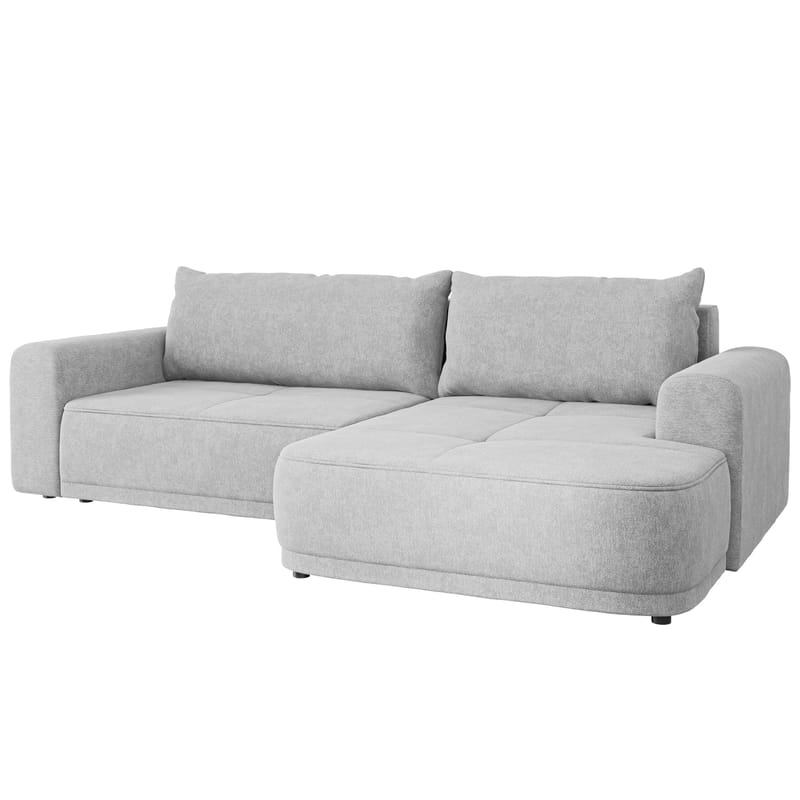 Malor 3-sits Bäddsoffa med divan Högervänd - ljusgrå - Möbler - Soffa - Bäddsoffa - Hörnbäddsoffa