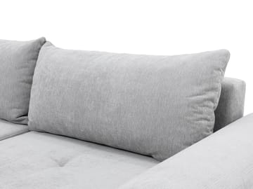 Malor 3-sits Bäddsoffa med divan Högervänd - mörkbrun - Möbler - Soffa - Bäddsoffa - Hörnbäddsoffa
