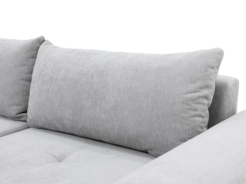 Malor 3-sits Bäddsoffa med divan Högervänd - mörkbrun - Möbler - Soffa - Bäddsoffa - Hörnbäddsoffa