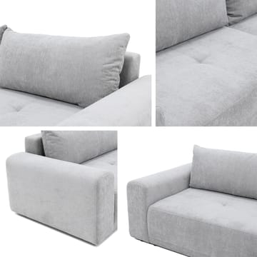 Malor 3-sits Bäddsoffa med divan Högervänd - mörkbrun - Möbler - Soffa - Bäddsoffa - Hörnbäddsoffa