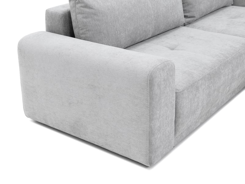 Malor 3-sits Bäddsoffa med divan Vänstervänd - beige - Möbler - Soffa - Bäddsoffa - Hörnbäddsoffa
