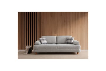 Mami Bäddsoffa 3-sits - Grå - Möbler - Soffa - Bäddsoffa - 3 sits bäddsoffa