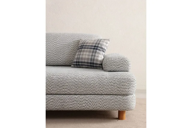 Mami Bäddsoffa 3-sits - Grå - Möbler - Soffa - Bäddsoffa - 3 sits bäddsoffa