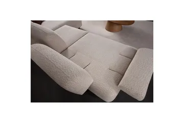 Mami Bäddsoffa med Divan 4-sits - Cream - Möbler - Soffa - Bäddsoffa - Hörnbäddsoffa