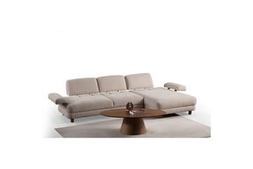 Mami Bäddsoffa med Divan 4-sits - Cream - Möbler - Soffa - Bäddsoffa - Hörnbäddsoffa