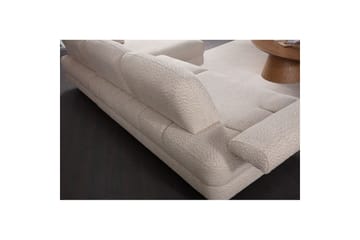 Mami Bäddsoffa med Divan 4-sits - Cream - Möbler - Soffa - Bäddsoffa - Hörnbäddsoffa