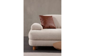 Mami Bäddsoffa med Divan 4-sits - Cream - Möbler - Soffa - Bäddsoffa - Hörnbäddsoffa