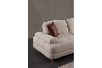 Mami Bäddsoffa med Divan 4-sits - Cream - Möbler - Soffa - Bäddsoffa - Hörnbäddsoffa