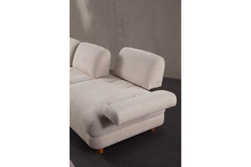Mami Bäddsoffa med Divan 4-sits - Cream - Möbler - Soffa - Bäddsoffa - Hörnbäddsoffa