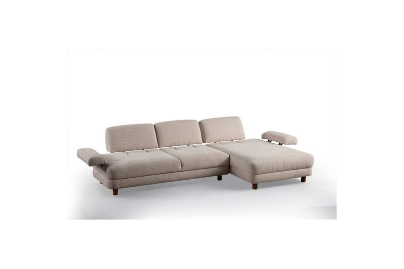 Mami Bäddsoffa med Divan 4-sits - Cream - Möbler - Soffa - Bäddsoffa - Hörnbäddsoffa
