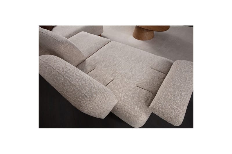Mami Bäddsoffa med Divan 4-sits - Cream - Möbler - Soffa - Bäddsoffa - Hörnbäddsoffa