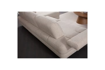 Mami Bäddsoffa med Divan 4-sits - Cream - Möbler - Soffa - Bäddsoffa - Hörnbäddsoffa