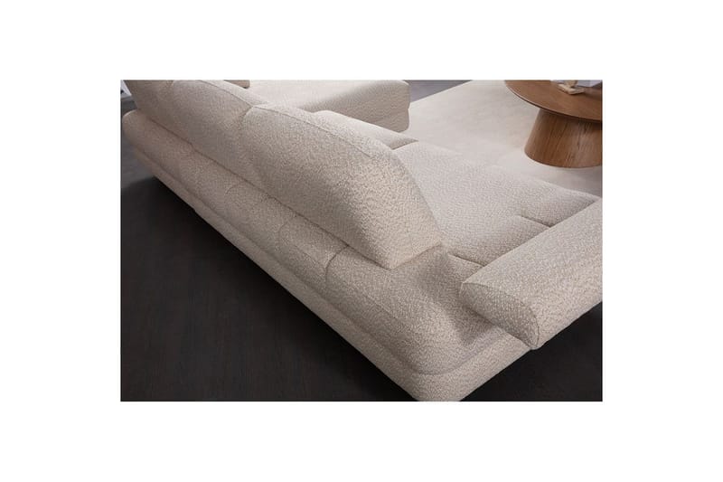 Mami Bäddsoffa med Divan 4-sits - Cream - Möbler - Soffa - Bäddsoffa - Hörnbäddsoffa