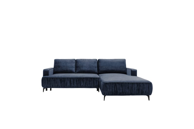 Marisana Bäddsoffa m. Divan 3-sits - Blå - Möbler - Soffa - Bäddsoffa - Bäddsoffa divan