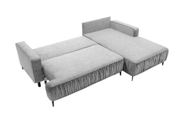 Marisana Bäddsoffa m. Divan 3-sits - Grå - Möbler - Soffa - Bäddsoffa - Bäddsoffa divan