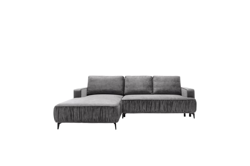 Marisana Bäddsoffa m. Divan 3-sits - Grå - Möbler - Soffa - Bäddsoffa - Bäddsoffa divan