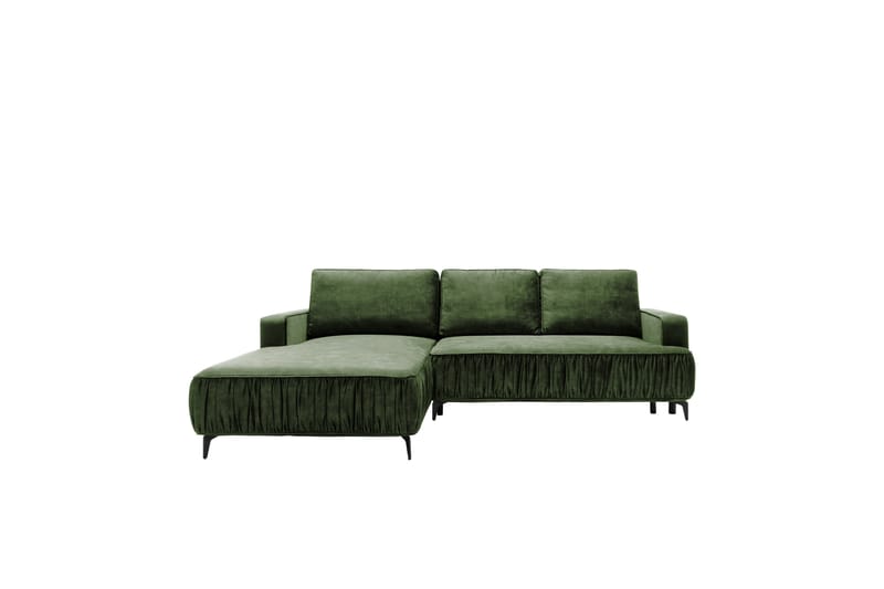 Marisana Bäddsoffa m. Divan 3-sits - Grön - Möbler - Soffa - Bäddsoffa - Bäddsoffa divan