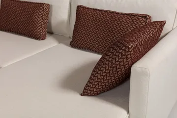Matris 4-sits Bäddsoffa med Divan - Beige - Möbler - Soffa - Bäddsoffa - Bäddsoffa divan