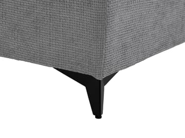 Milano 3-sits Bäddsoffa divan vänster med förvaring - Mörkgrå - Möbler - Soffa - Bäddsoffa - Bäddsoffa längsbäddad
