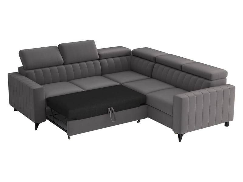 Milano 5-sits Bäddsoffa hörn med förvaring - Brun - Möbler - Soffa - Bäddsoffa - Hörnbäddsoffa