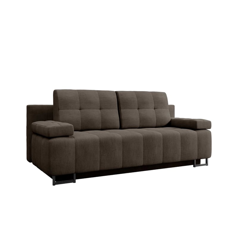 Morenia 3-sits Bäddsoffa med förvaring, brun