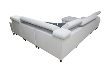 Morenia 4-sits Hörnbäddsoffa Vänster - Vit - Möbler - Soffa - Bäddsoffa - Bäddsoffa längsbäddad