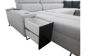 Morenia Bäddsoffa m. Divan och Schäslong - Möbler - Soffa - Bäddsoffa - Bäddsoffa divan