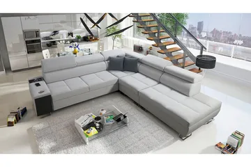 Morenia Bäddsoffa m. Schäslong L-formad - Möbler - Soffa - Bäddsoffa - Hörnbäddsoffa