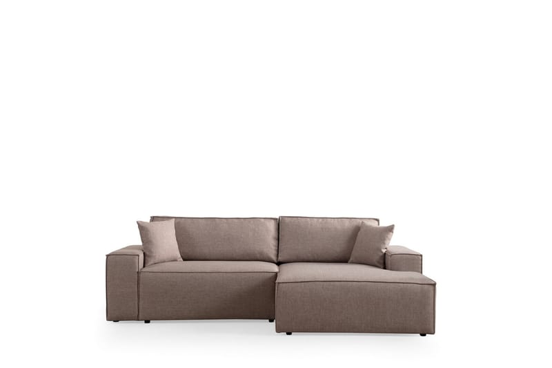 Munehiro Hörnbäddsoffa - Brun - Möbler - Soffa - Bäddsoffa - Bäddsoffa divan