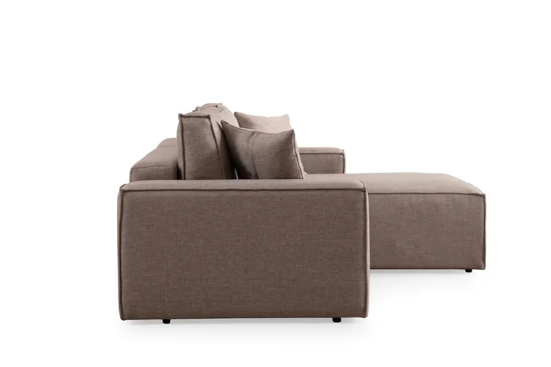 Munehiro Hörnbäddsoffa - Brun - Möbler - Soffa - Bäddsoffa - Bäddsoffa divan