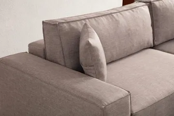 Munehiro Hörnbäddsoffa - Brun - Möbler - Soffa - Bäddsoffa - Bäddsoffa divan
