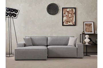 Munehiro Hörnbäddsoffa - Ljusgrå - Möbler - Soffa - Bäddsoffa - Bäddsoffa divan