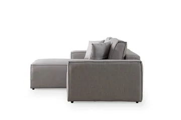 Munehiro Hörnbäddsoffa - Ljusgrå - Möbler - Soffa - Bäddsoffa - Bäddsoffa divan