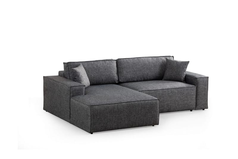 Munehiro Hörnbäddsoffa - Mörkgrå - Möbler - Soffa - Bäddsoffa - Bäddsoffa divan