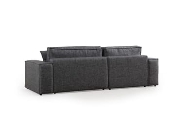 Munehiro Hörnbäddsoffa - Mörkgrå - Möbler - Soffa - Bäddsoffa - Bäddsoffa divan