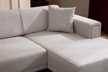 Naoko Bäddsoffa med divan - Beige - Möbler - Soffa - Bäddsoffa - Bäddsoffa divan