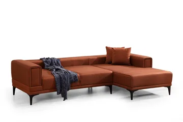 Naoko Bäddsoffa med divan - Röd - Möbler - Soffa - Bäddsoffa - Bäddsoffa divan