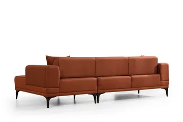Naoko Bäddsoffa med divan - Röd - Möbler - Soffa - Bäddsoffa - Bäddsoffa divan