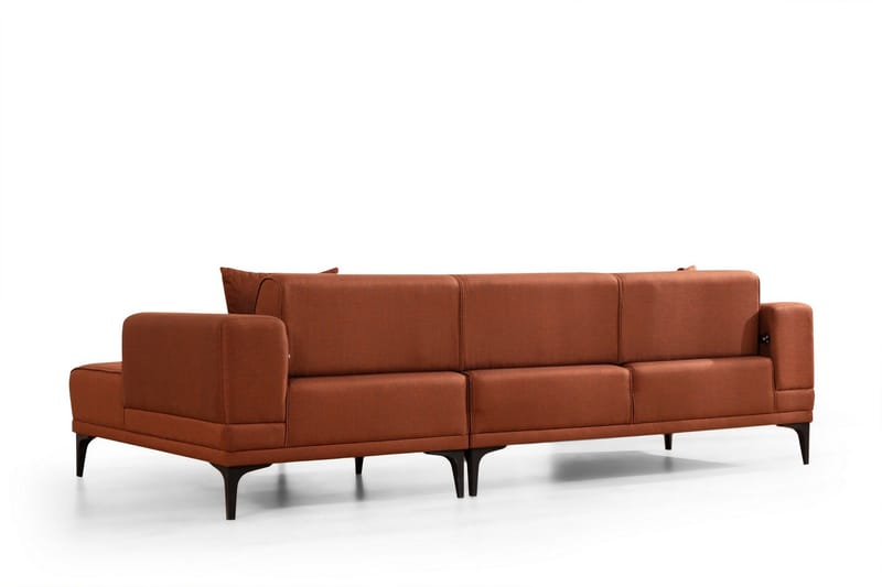 Naoko Bäddsoffa med divan - Röd - Möbler - Soffa - Bäddsoffa - Bäddsoffa divan