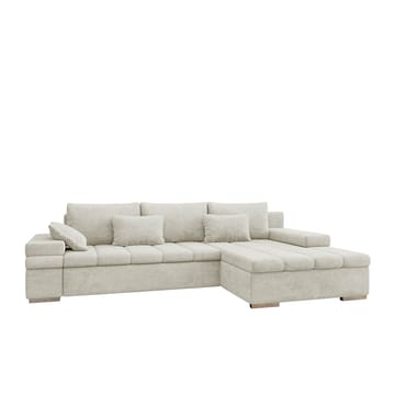 Naoma 4-sits Bäddsoffa divan höger med förvaring